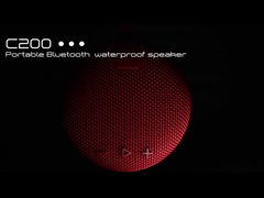 Small Army Green Wireless Bluetooth Speaker Materiale Farbic 800mAh 10M gamma