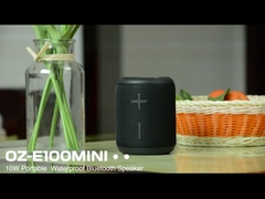 Ozzie 10W Output Trolley IPX7 Altoparlante bluetooth impermeabile con luci RGB