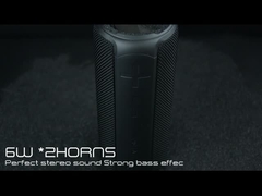 Altoparlante senza fili LED premium 12W impermeabile IPX7 con funzione TWS