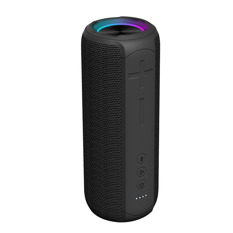 Luci a LED Altoparlante portatile Bluetooth wireless IPX7 Supporto impermeabile TF BT AUX