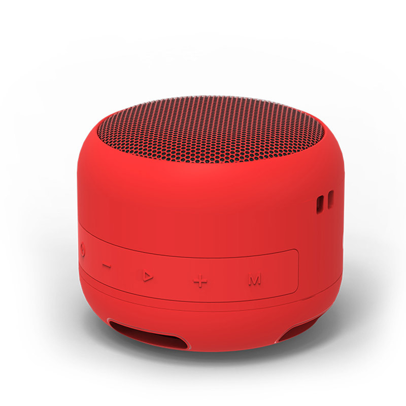 Altoparlanti all'aperto portatili rossi di tecnologia di TWS 5 watt 4 di stampa a colori