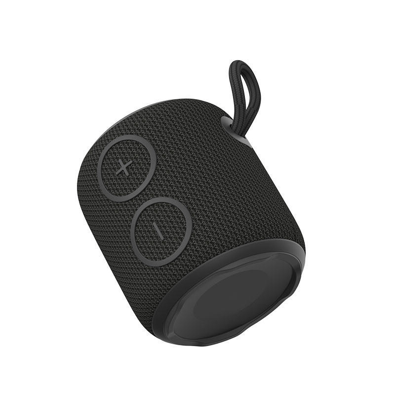 Mini Outdoor Speaker portatile nero 8cm*8.9cm 5W IPX7 impermeabile potenza di uscita
