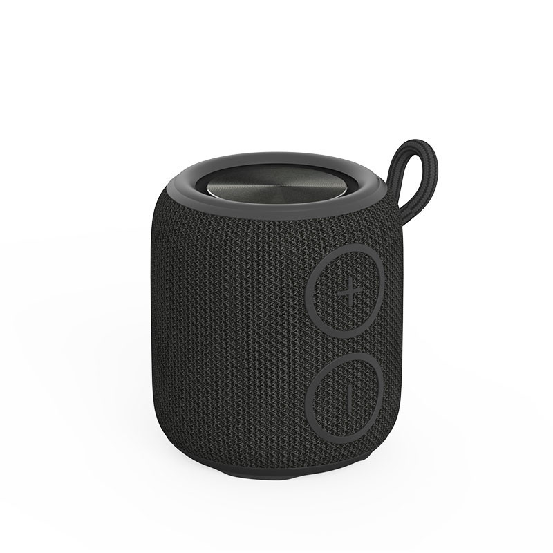 Mini Outdoor Speaker portatile nero 8cm*8.9cm 5W IPX7 impermeabile potenza di uscita