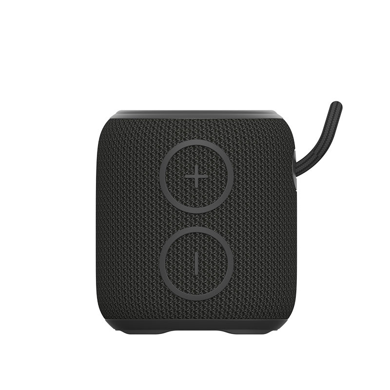 Mini Outdoor Speaker portatile nero 8cm*8.9cm 5W IPX7 impermeabile potenza di uscita