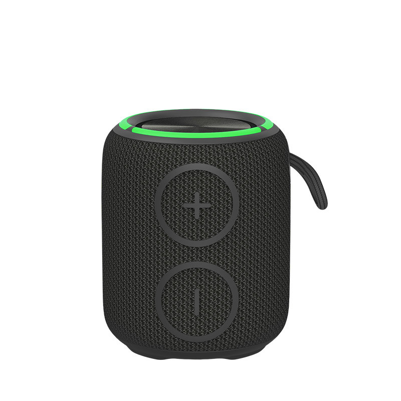Altoparlante wireless portatile impermeabile IPX7 con luci LED RGB colorate