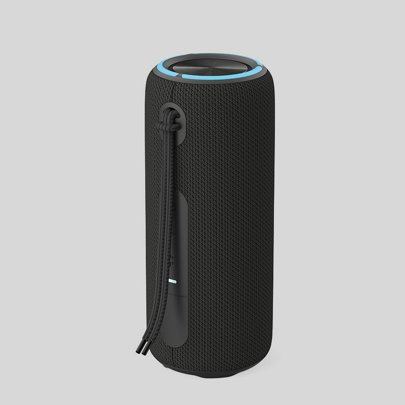 9 x 9,4 x 21 cm altoparlante in tessuto wireless carica tipo-C 5V/2A Bluetooth