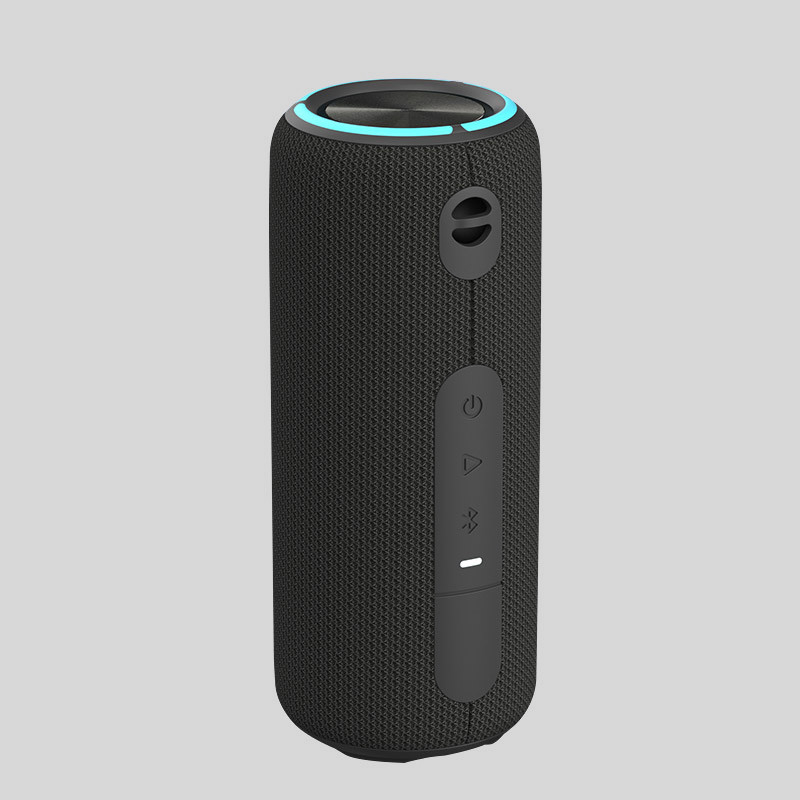 7.6 x 8 x 18 cm altoparlante in tessuto senza fili 10 - 30m altoparlante bluetooth Ozzie