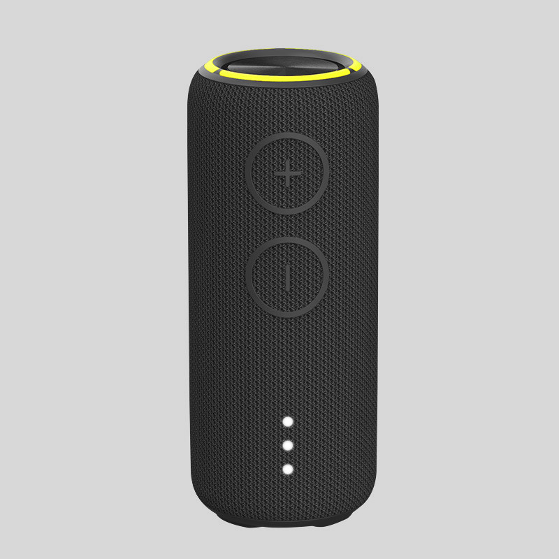 7.6 x 8 x 18 cm altoparlante in tessuto senza fili 10 - 30m altoparlante bluetooth Ozzie