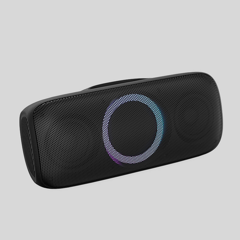 Altoparlante portatile per feste all'aperto con portata wireless di 10 metri e alte prestazioni