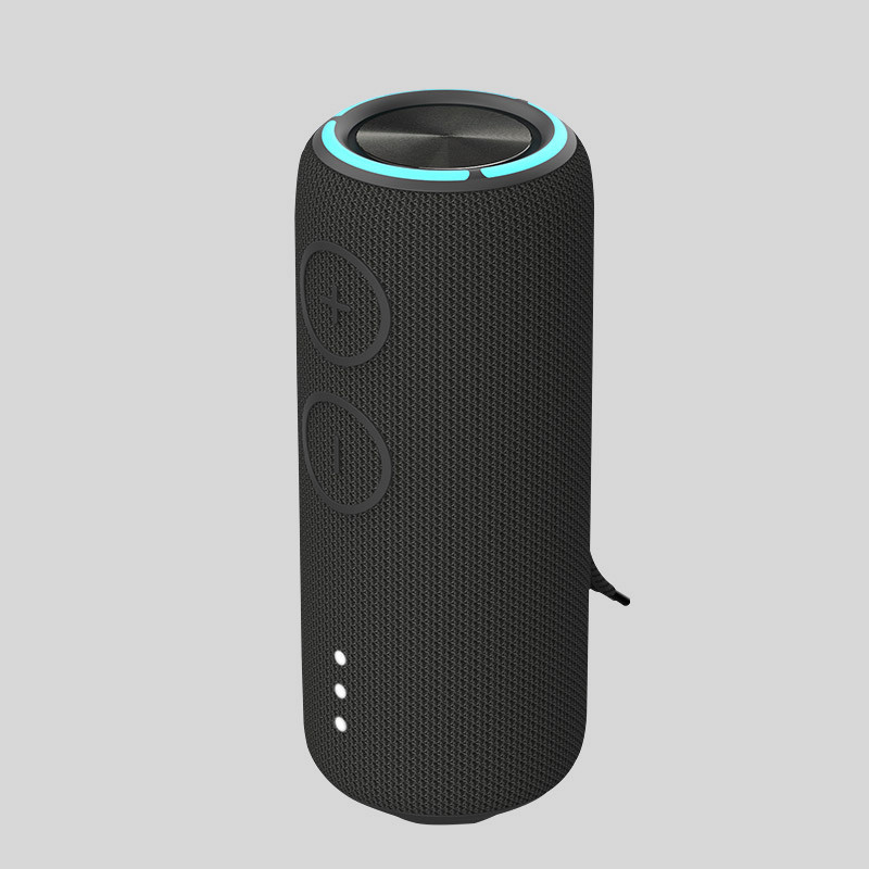 7.6 x 8 x 18 cm altoparlante in tessuto senza fili 10 - 30m altoparlante bluetooth Ozzie