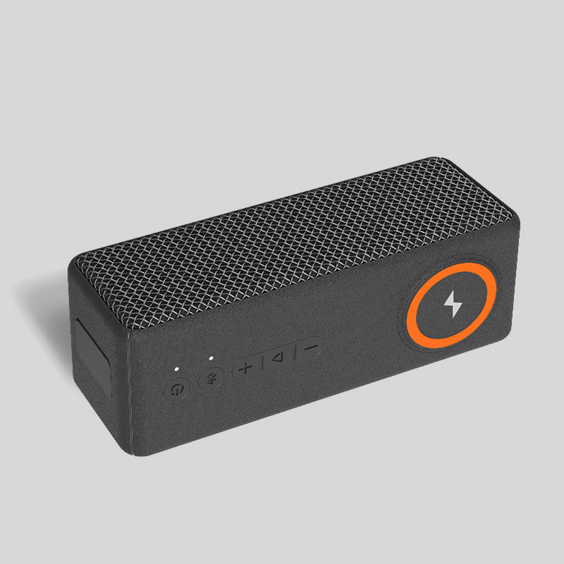 22.4 X 7.9 X 8.4 Cm altoparlante senza fili compatibile con MP3/WMA/WAV/APE/FLAC