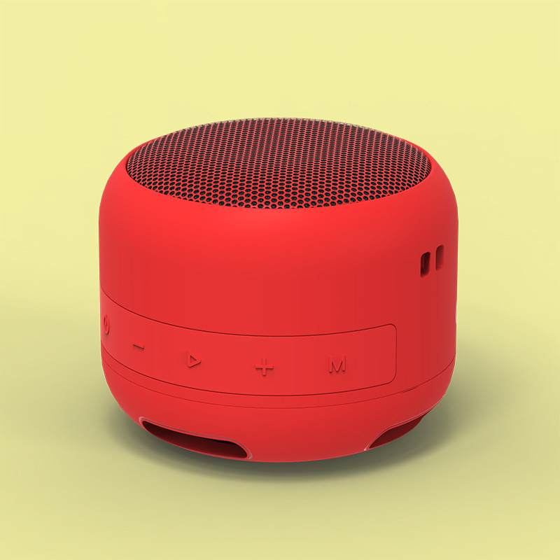 Altoparlante senza fili TPU impermeabile 12 ore Tempo di riproduzione IPX7 Livello MP3 Formato Altoparlante 5W Potenza - Vari colori