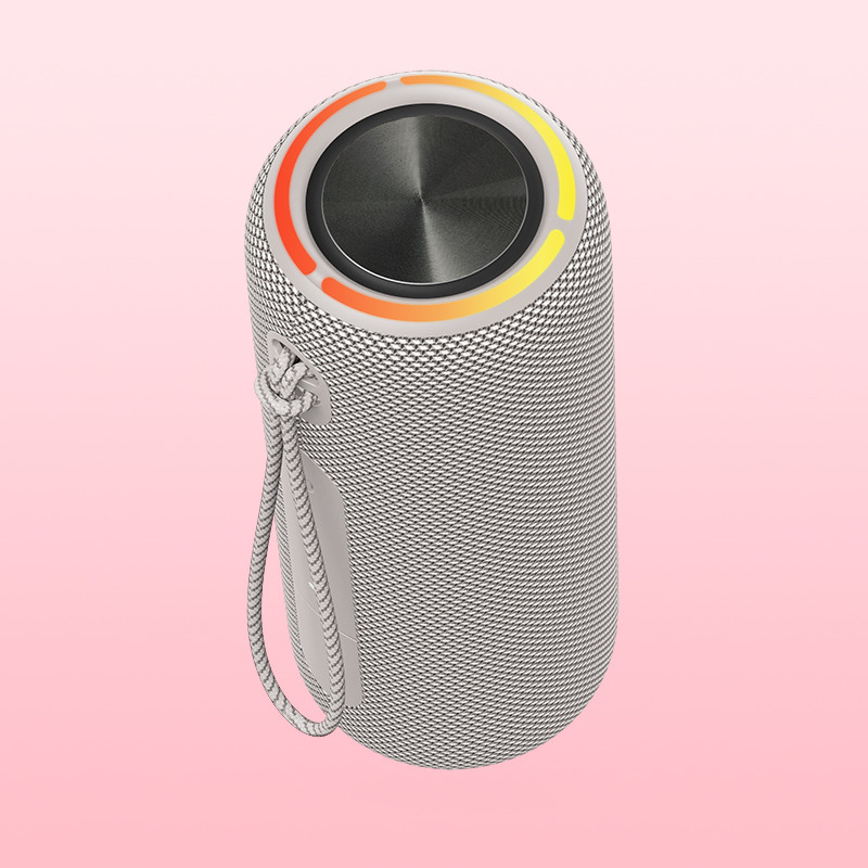 TWS wireless portable fabric Bluetooth 5.3 speaker con IPX7 impermeabile e 11 ore di lavoro
