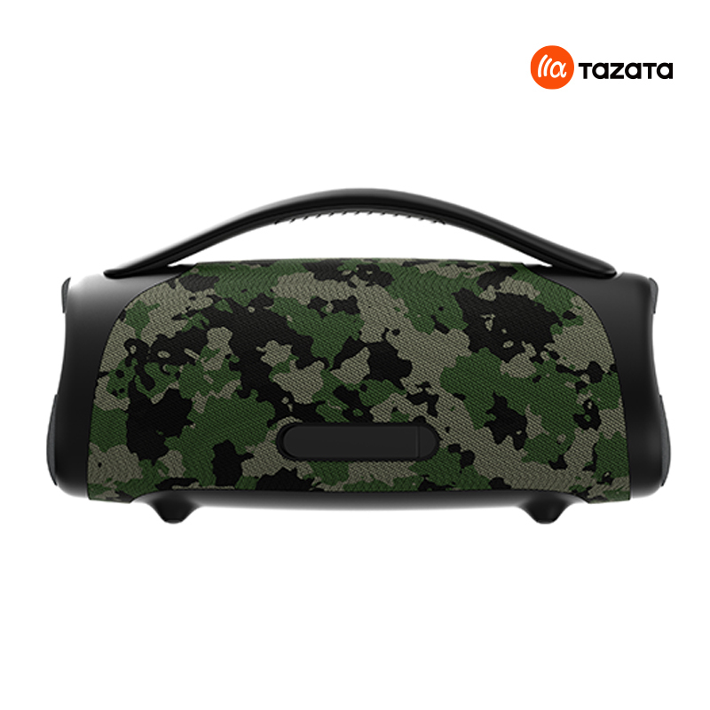 Altoparlante Bluetooth IPX7 impermeabile in silicone e tessuto ABS con Power Bank, 10 ore di riproduzione, telecomando, NON impermeabile