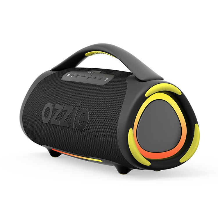 L'altoparlante Ozzie Bluetooth ricaricabile con Bluetooth 5.3 Potenza da 100-300W e batteria da 10,8V/7500mAh per uso esterno e interno