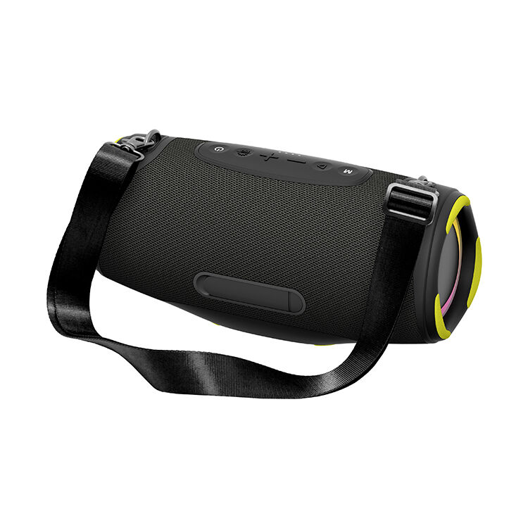 2026 Tendenza altoparlanti Parlantes Bluetooth 80w Basso senza fili altoparlanti Led Ipx7 Acqua resistente Stoffa Woofer altoparlanti