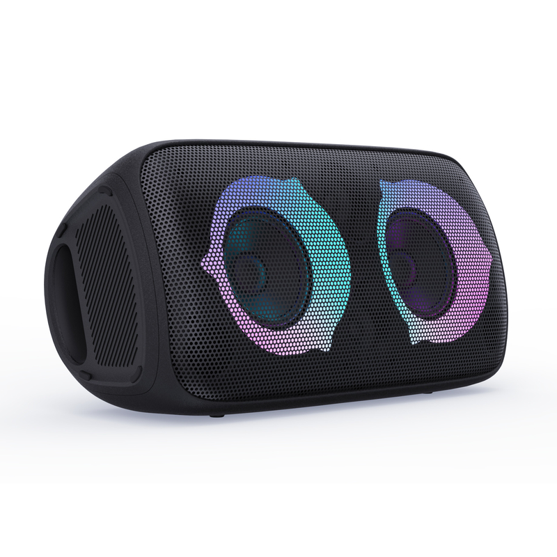 altoparlante Basso Bluetooth pesante 5,0 di Bluetooth della luce di 60W LED con la luce variopinta di RGB