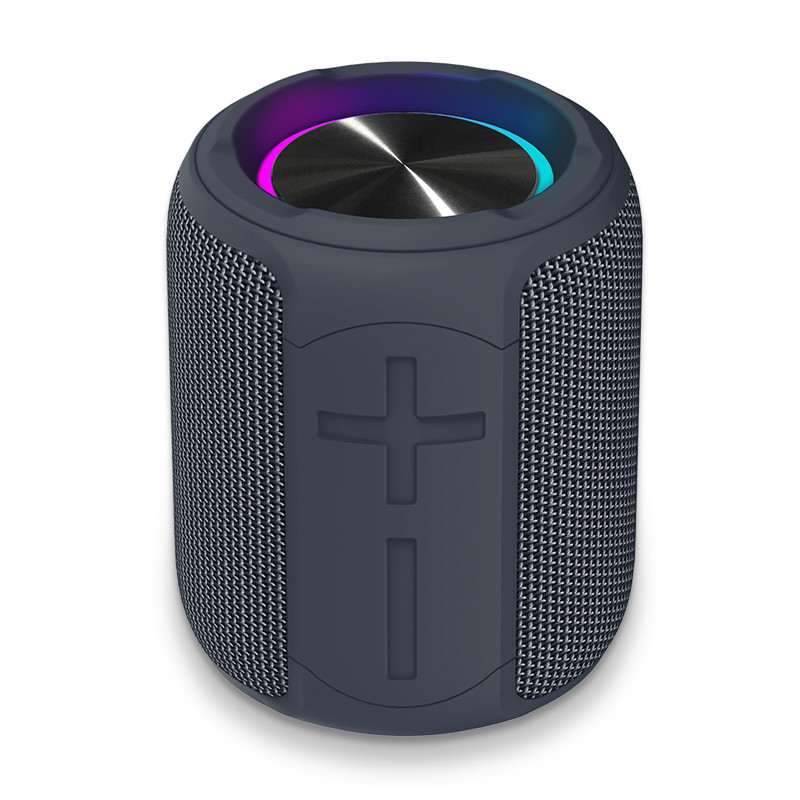 Altoparlante impermeabile senza fili di BT 5,0 con la luce doppia di RGB del suono stereo da 360 gradi